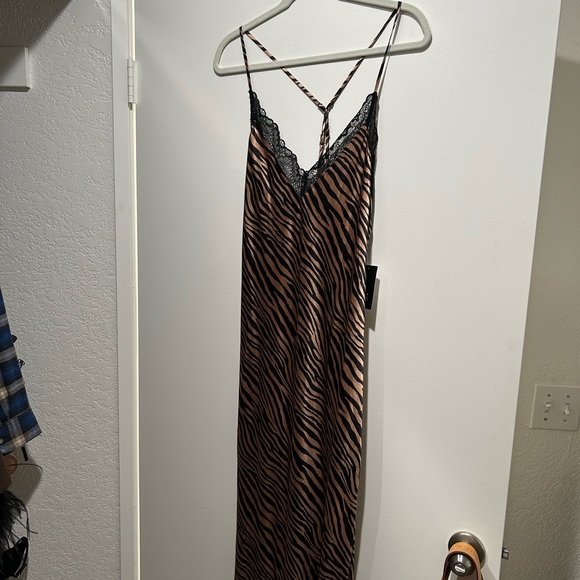 Dresses & Skirts - INC Zebra Slip Dress